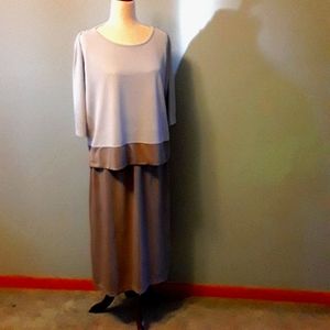 Coldwater Creek Silk Sweater Dress